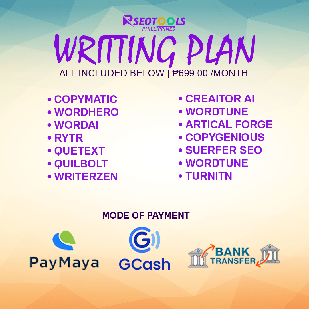 SeoTools Writing Plan